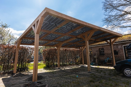 houten solar carport resellers